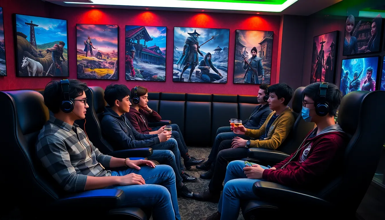 diverse group of gamers playing Black Desert Online on Xbox.